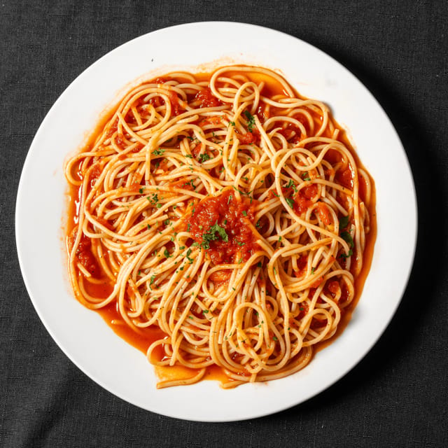 Spaghetti Marinara.