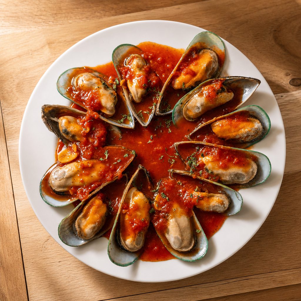 Mussels.