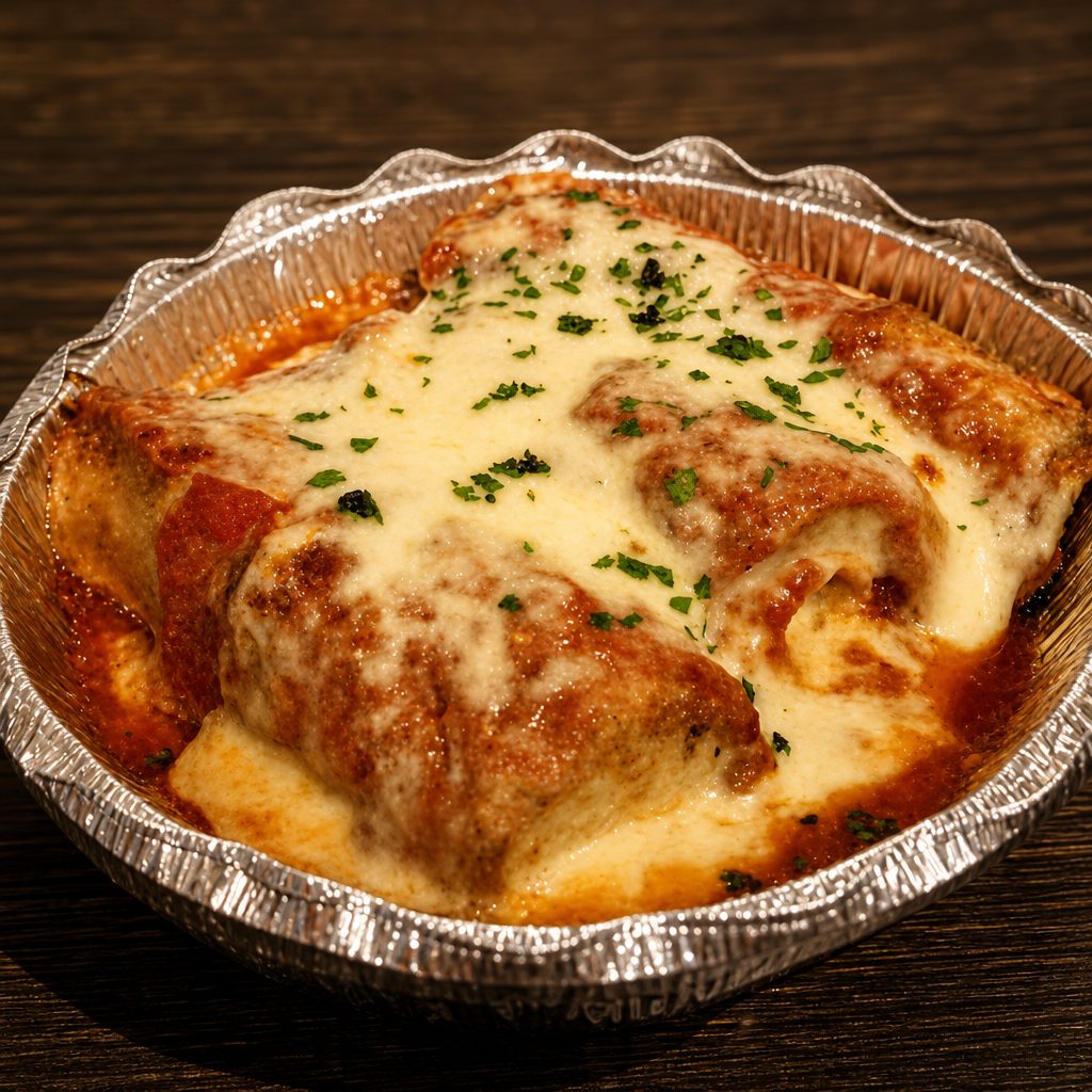 Rollatini with Ham Eggplant.