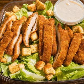 Chicken Cutlet Salad